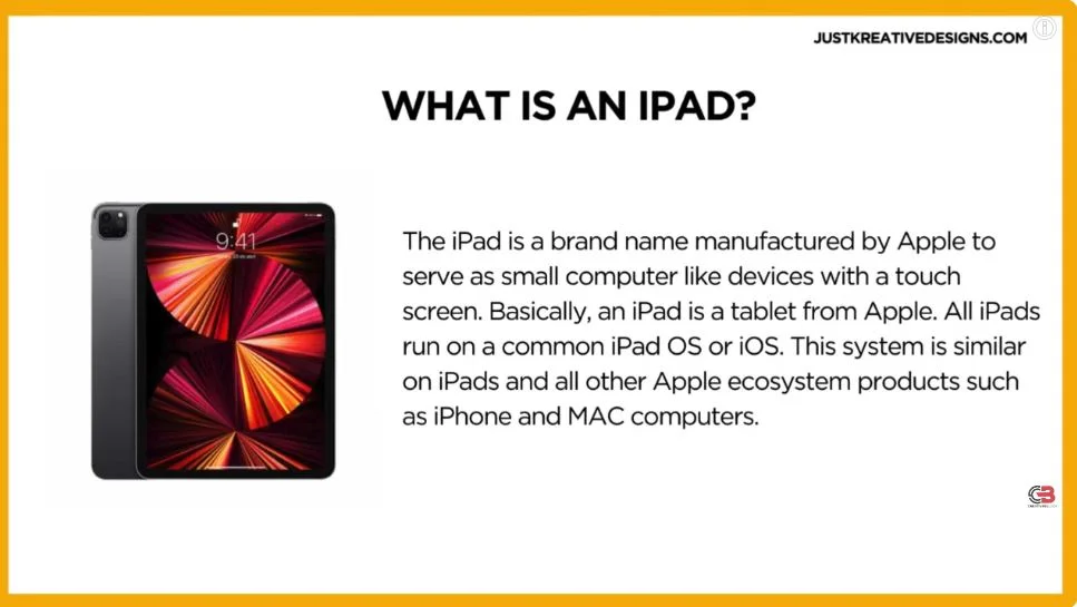 difference between iPad and a Tablet