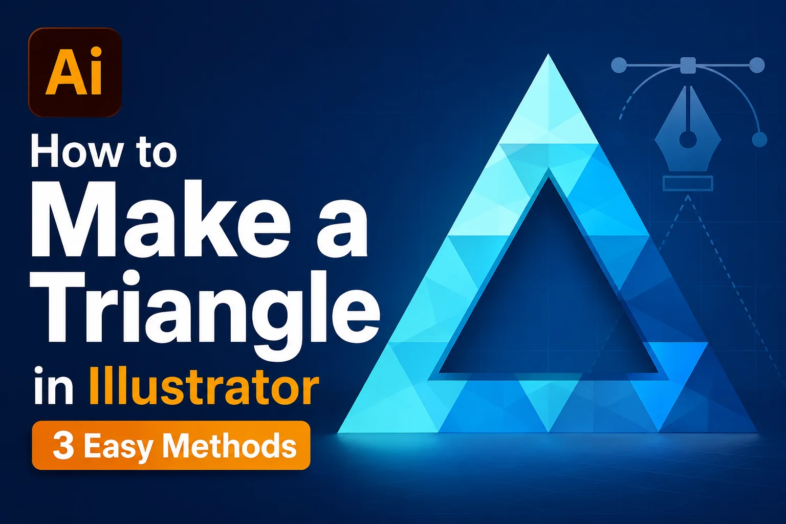 How to Make a Triangle in Illustrator