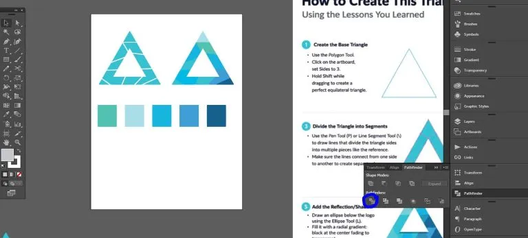 Divide the Shapes in Illustrator
