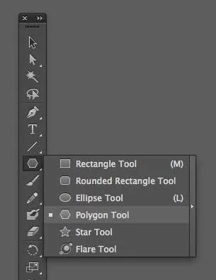 Make a Triangle using Polygon tool